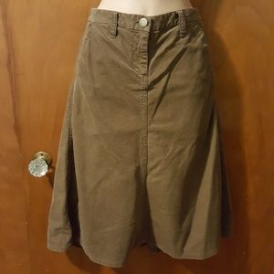 Corduroy Skirt - NEW J Crew